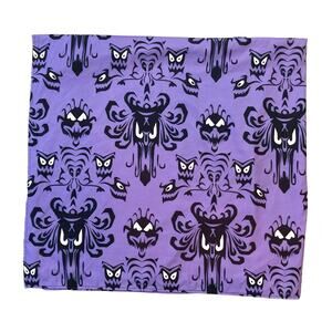 Disney Haunted Mansion Bed Sheet Twin Flat Decor Purple Kids Boys Girls 60x88